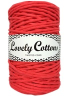 Krútená šnúrka LovelyCottons 3 mm Coral Krútená šnúrka LovelyCottons 3 mm Coral