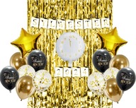 BALÓNY na silvestrovskú výzdobu Silvestrovský záves Garland Banner 2024 BALÓNY na silvestrovskú výzdobu Silvestrovský záves Garland Banner 2024