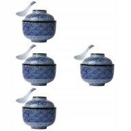 Keramický hrniec na dusenie Ramen Bowl 4 sady Keramický hrniec na dusenie Ramen Bowl 4 sady