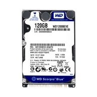 WD SCORPIO BLUE 120GB 5,4k 8MB ATA 2,5' WD1200BEVE