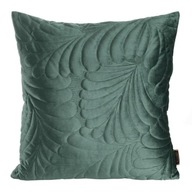 Obliečka na vankúš 45x45 Ria 4 mint tmavé zamatové listy Obliečka na vankúš 45x45 Ria 4 mint tmavé zamatové listy