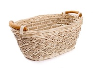 RATTANOVÝ KOŠÍK S RÚČKAMI 28x16x11 cm RATTANOVÝ KOŠÍK S RÚČKAMI 28x16x11 cm