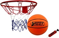 BASKETBALOVÝ PRSTEŇ, KOŠÍK NA HRY, SIEŤ, 45 cm