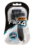 Bic Razor Flex 4 1 balenie - 3 ks Bic Razor Flex 4 1 balenie - 3 ks