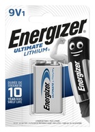 Lítiová batéria Energizer Ultimate Lithium 9V 6F22 Lítiová batéria Energizer Ultimate Lithium 9V 6F22