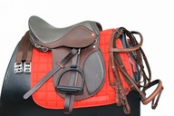 VŠESTRANNÉ KOŽENÉ SEDLO 14C KOMPLET - PONY VŠESTRANNÉ KOŽENÉ SEDLO 14C KOMPLET - PONY