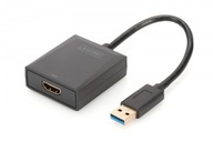 Audio-video adaptér USB 3.0 na HDMI FHD 1920x1080p Dual Display Digitus
