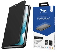 Puzdro Flip Cover Housing pre Samsung Galaxy A54 5G Case a 3MK Glass