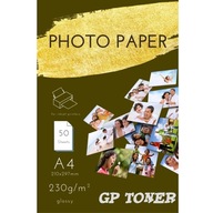 FOTOPAPIER NA FOTOGRAFIE LESK A4 230g / m2 50 listov