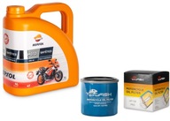 Repsol Synthetic Oil 10W40 4L + HF138 Pro olejový filter Repsol Synthetic Oil 10W40 4L + HF138 Pro olejový filter