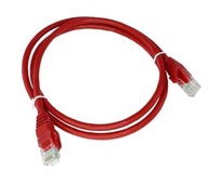 Alantec RJ45 U/UTP prepojovací kábel 0,5 m červený 5 kusov Alantec RJ45 U/UTP prepojovací kábel 0,5 m červený 5 kusov