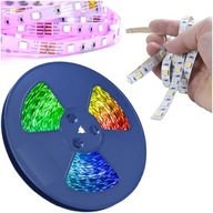 VIACFAREBNÝ LED PÁS RGBW RGB + TEPLÝ BIELY LED PÁS 12V IP20 5m VIACFAREBNÝ LED PÁS RGBW RGB + TEPLÝ BIELY LED PÁS 12V IP20 5m