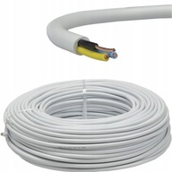 Kábel 3x2,5 kruhový drôt YDY elektrokábel 3x2,5mm2 cievka 100m. Kábel 3x2,5 kruhový drôt YDY elektrokábel 3x2,5mm2 cievka 100m.