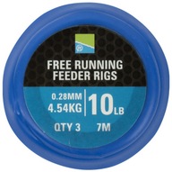 Pripravená sada Preston Free Running Feeder Rigs 3 ks Pripravená sada Preston Free Running Feeder Rigs 3 ks