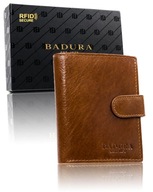 Pánska kožená peňaženka BADURA VEĽKÁ RFID ochrana