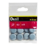 Diall teflónové samolepiace podložky 22 mm 8 Diall teflónové samolepiace podložky 22 mm 8