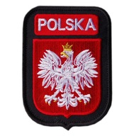 Veľký vojenský znak POLAND EAGLE na suchý zips Veľký vojenský znak POLAND EAGLE na suchý zips
