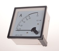 Panelový ampérmeter Analógový merač 50A AC 96mm