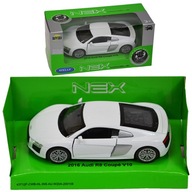 MODEL WELLY 1:34 AUTO '16 AUDI R8 COUPE V10 WHITE MODEL WELLY 1:34 AUTO '16 AUDI R8 COUPE V10 WHITE