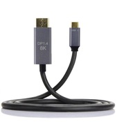 KÁBEL USB-C na DisplayPort 1.4 8K Freesync G-Sync KÁBEL USB-C na DisplayPort 1.4 8K Freesync G-Sync