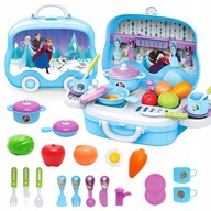 Frozen Elsa darček pre dievča kuchynka s riadom zelenina ovocie Frozen Elsa darček pre dievča kuchynka s riadom zelenina ovocie