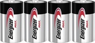 4x ENERGIZER Max LR14 C 1,5V batéria 4x ENERGIZER Max LR14 C 1,5V batéria
