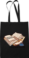 Book Bag Gift Black 5 Darček pre milovníka knihomoľov Book Bag Gift Black 5 Darček pre milovníka knihomoľov