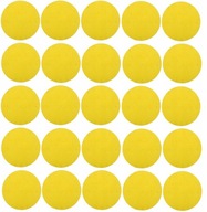 BRÚSNY DISK PRE ŽIRAFU 225mm ŽLTÝ P. 100 x 25 ks