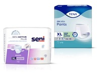 Seni Active Plus XL x10 + TENA Pants Super XL x12