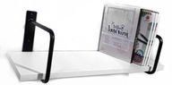 Závesná nástenná polica 40x20cm Praktický a elegantný úložný princ Závesná nástenná polica 40x20cm Praktický a elegantný úložný princ