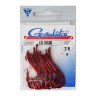 GAMAKATSU 3113R/2/0 RED háčiky na úhor 20 ks