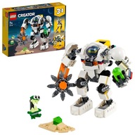 LEGO CREATOR vesmírny ťažobný robot 31115