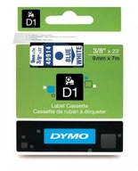 DYMO páska D1 9mm x 7m modrá/biela