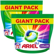 2x Ariel All-in-1 Color Laundry Capsules 72 ks