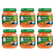 GERBER BIO mrkva batát BIO 6x125g GERBER BIO mrkva batát BIO 6x125g