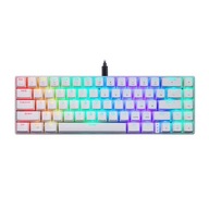 Mechanická klávesnica Motospeed CK67 RGB (biela) Mechanická klávesnica Motospeed CK67 RGB (biela)