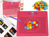 Magnetická tabuľa s guličkami Magnetický tablet Magnetická tabuľa s guličkami Magnetický tablet