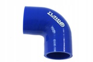 Silikónová redukcia 90 stupňov TurboWorks Blue 63-70mm Silikónová redukcia 90 stupňov TurboWorks Blue 63-70mm