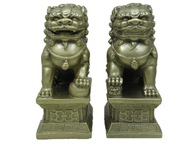 Čínske levy strážiace zlatý vchod 2 - Feng Shui