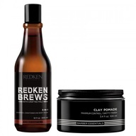 Pánsky pomádový šampón Redken Brews Clay set Pánsky pomádový šampón Redken Brews Clay set