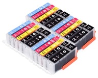 20x pre CANON Pixma IP7250 MG5650 MG5550 CLI-551 XL 20x pre CANON Pixma IP7250 MG5650 MG5550 CLI-551 XL