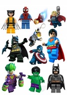 Potlač fondánovej torty LEGO Marvel Super Heroes Potlač fondánovej torty LEGO Marvel Super Heroes
