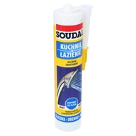 Biele silikónové tesnenie kúpeľňová kuchyňa 280ml Biele silikónové tesnenie kúpeľňová kuchyňa 280ml