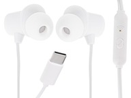 LBRNO Drôtové slúchadlá do uší s mikrofónom typu c EP42 USB 120 cm biele LBRNO Drôtové slúchadlá do uší s mikrofónom typu c EP42 USB 120 cm biele