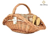 Poľský krbový kôš Na palivové drevo do krbu.Prútený kôš, 56 cm Poľský krbový kôš Na palivové drevo do krbu.Prútený kôš, 56 cm