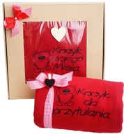 Valentínsky darček ORIGINÁLNA DEKA s vašou výšivkou