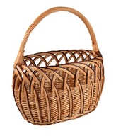 Prútený nákupný košík PICNIC MUSHROOM XXL prelamovaný Prútený nákupný košík PICNIC MUSHROOM XXL prelamovaný