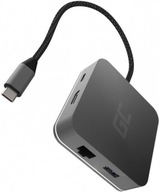 HUB Green Cell USB-C 6v1 dokovacia stanica HUB Green Cell USB-C 6v1 dokovacia stanica