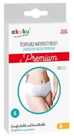 AKUKU jednorazové popôrodné nohavičky Premium S 5ks