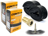 Continental MTB duše 27,5" x 1,75" - 2,5" (47/62-584) presta 42mm + ADAPTÉR Continental MTB duše 27,5" x 1,75" - 2,5" (47/62-584) presta 42mm + ADAPTÉR
